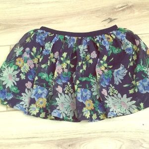 Ramp Lauren Girls Floral Skirt